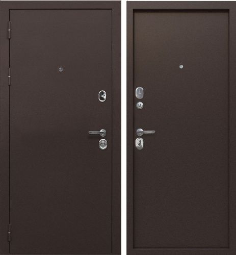 Входная дверь Феррони 9 см Медный антик металл/металл