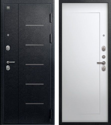 Центурион В-03 Чёрный муар - Кашемир белый