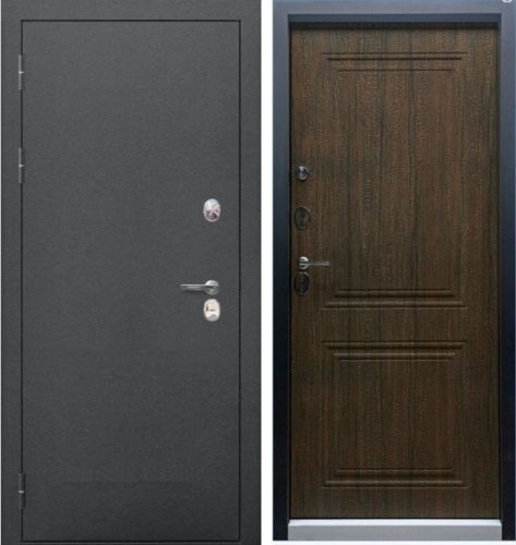 Эталон Термо-2 Черный муар-Тиковое дерево Эталон Термо-2 Черный муар-Тиковое дерево