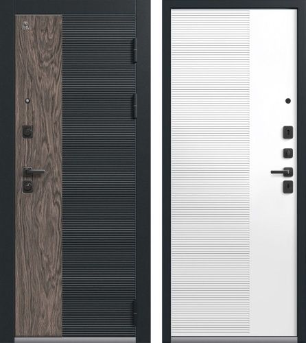 Центурион С-112 Чёрный муар+Кварц черный+Орех Мокко - Кашемир белый