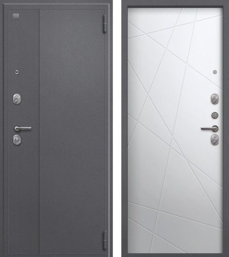 Центурион SEZAM А-03-2025 Серый букле-Кашемир белый